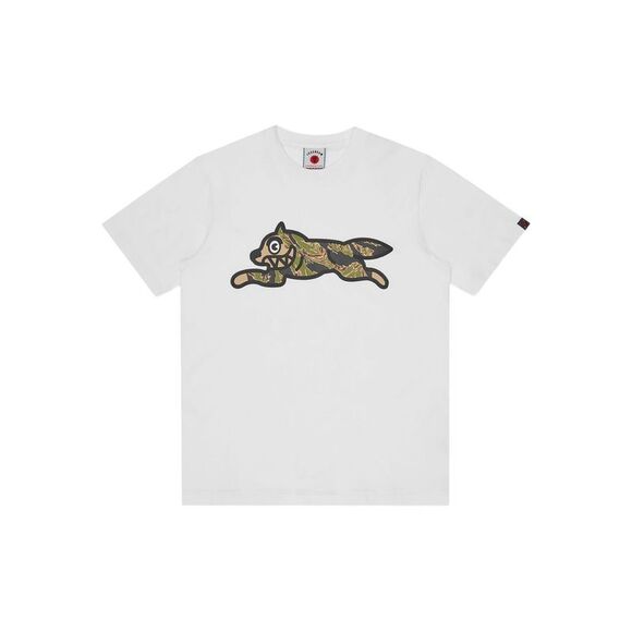 Icecream Men Running Dog Cotton T-Shirt